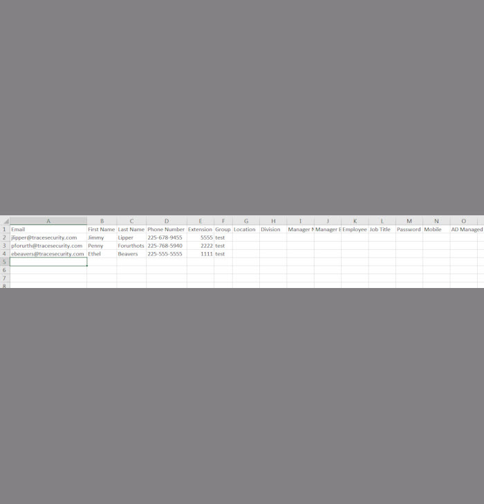 Trace RSE Tool